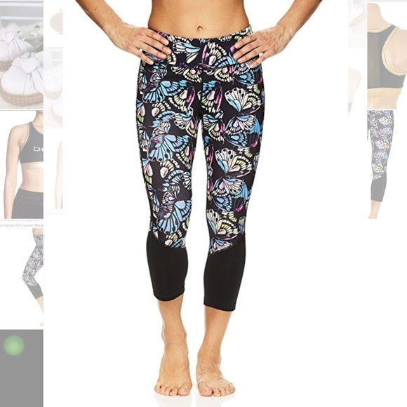Nicole Miller Pants - Nicole Miller Brooklyn Botanical Printed Crops